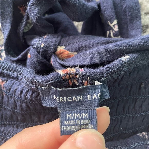 American Eagle Floral Halter Top - Picture 3 of 3